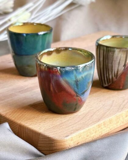 Abstract Art Espresso Cup