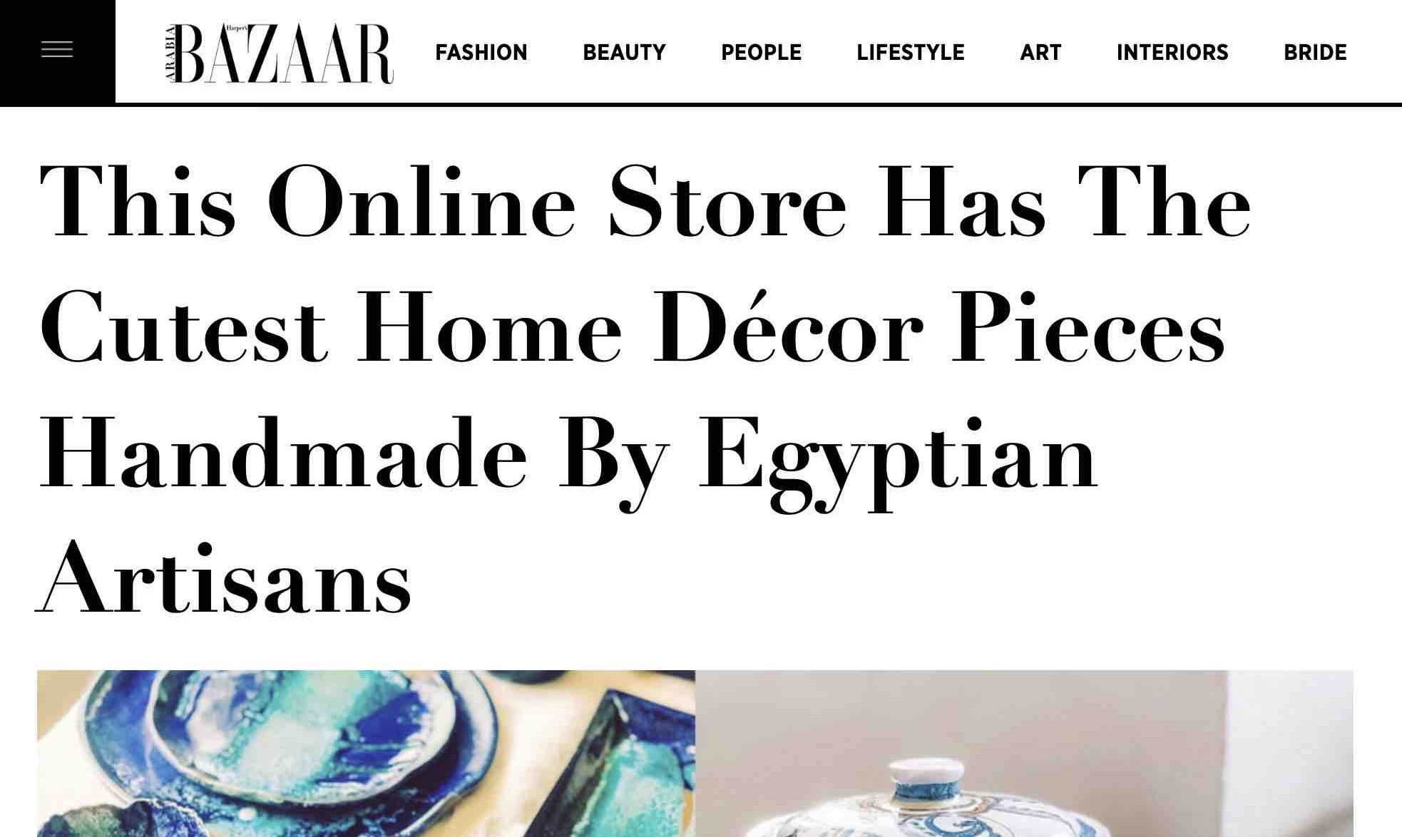 Press: DECOBATE Featured in Harper’s Bazaar Arabia