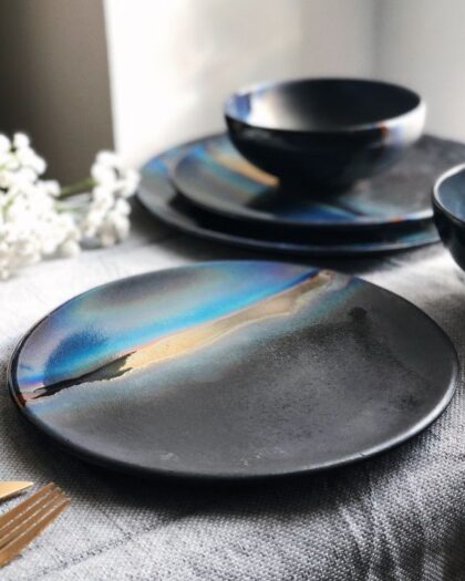 Dark Fusion Dinner Plate