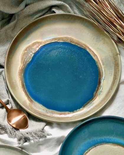 The Peacock Dinner Plate