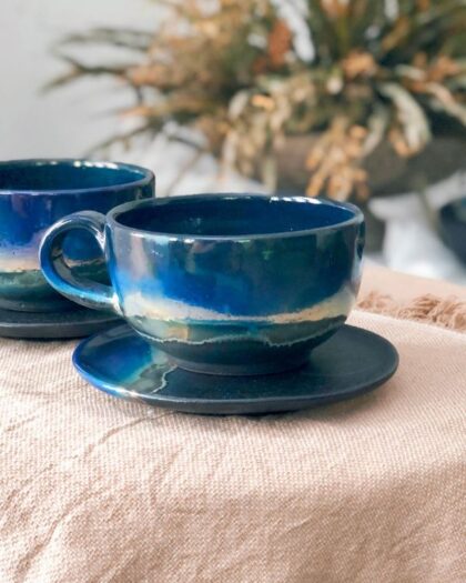 Dark Fusion Cappuccino Cup
