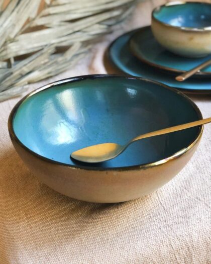 The Peacock Serving/Salad Bowl