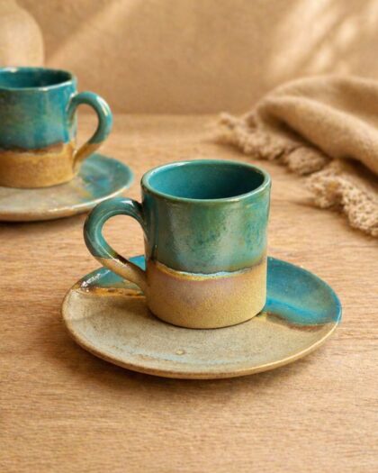 The Peacock Coffee/Espresso Cup