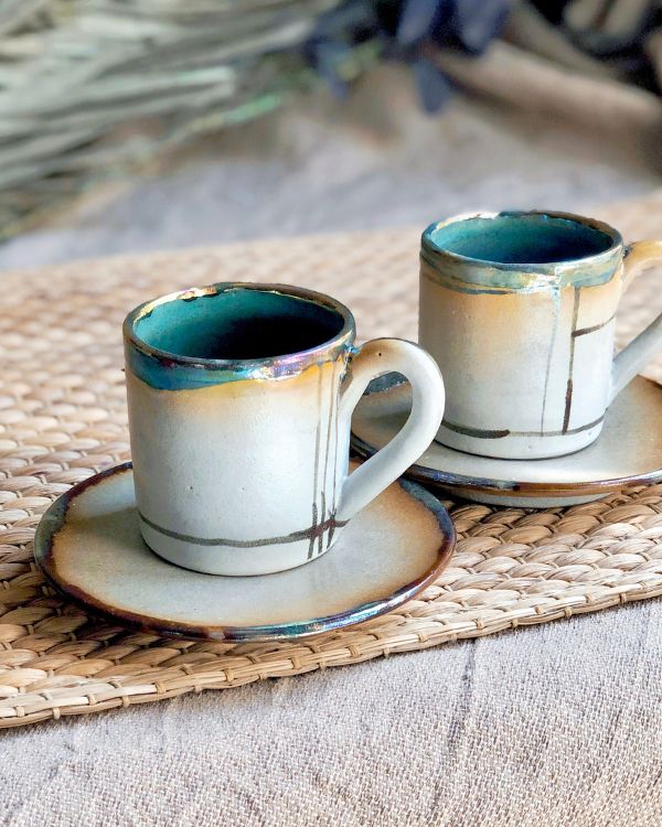 The Eclectic Coffee/Espresso Cups - DECOBATE
