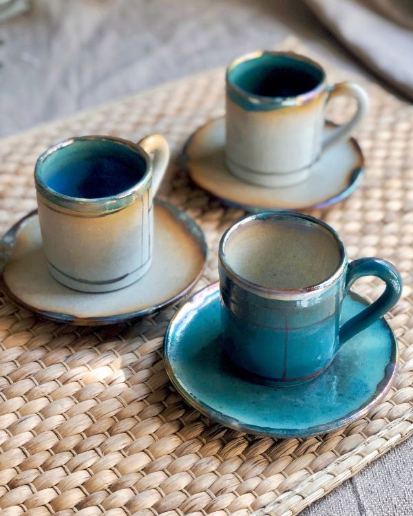 The Eclectic Coffee/Espresso Cups - DECOBATE