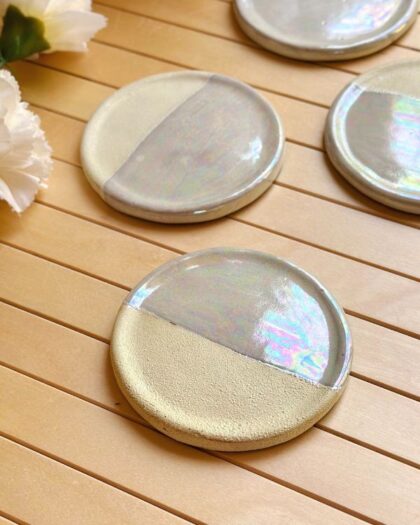 Pearl Oyster Coasters