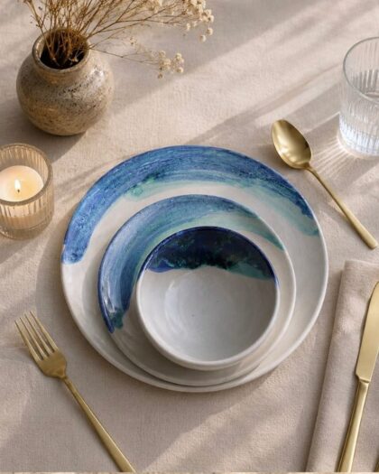 Waves & Shores Dinner Set (12 - 18 pcs)