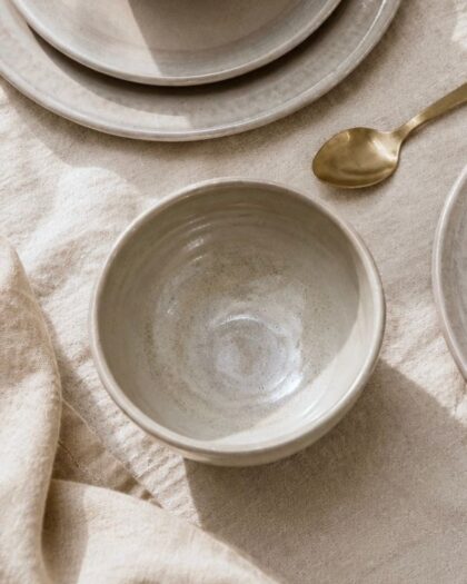 Pearl Oyster Dinner/Soup Bowl