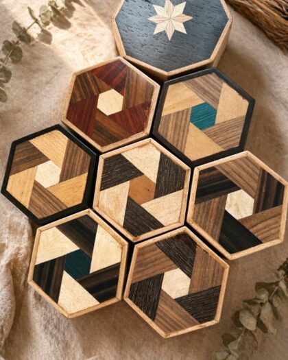 Hex Woodwork Box