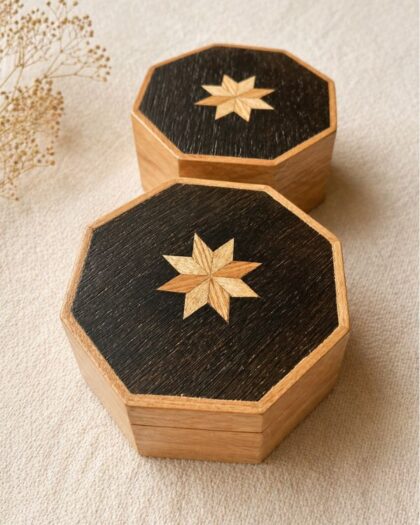 Hex Woodwork Medium Box