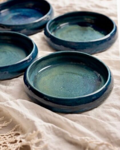 Midnight Shimmer - Deep Serving Dish