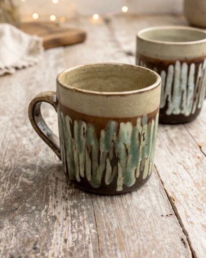 Earthy Artisan Coffee Mugs