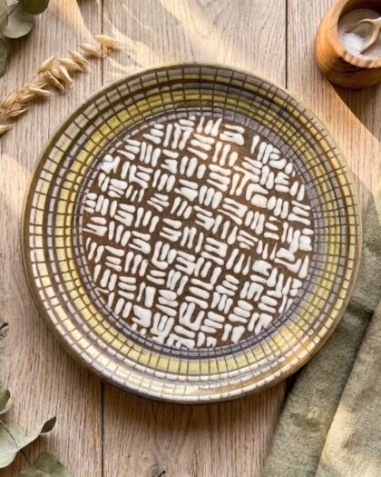 The Artisan Serving & Decorative Plate