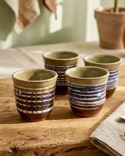 Earthy Navy Espresso Cup