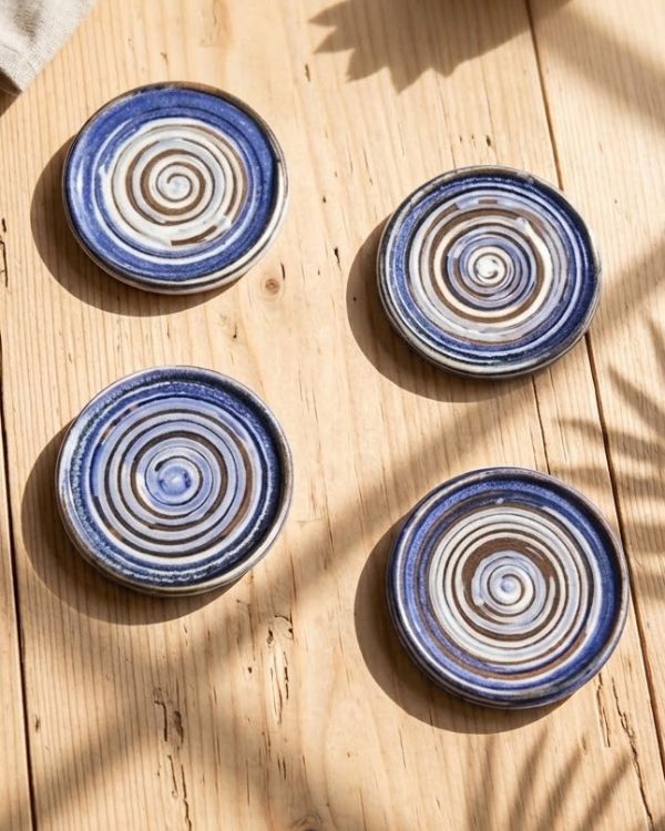 Navy Spiral Coaster - Image 5